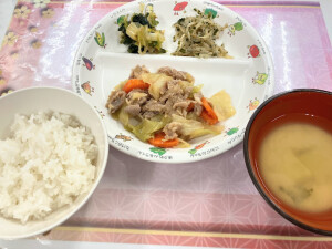 ３月23日　昼食